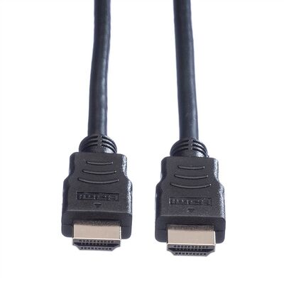 Kábel HDMI M/M 3m, High Speed+Eth, 4K@30Hz, HDMI 1.4, čierny