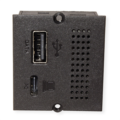 Modul pre BACHMANN, mini port replikátor pre PC, 2x USB A + C (PD 100W), RJ45, Mini DP, čierny