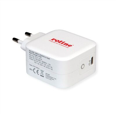 Nabíjačka USB 230V 1port, 1xUSB Typ C, 61W, Power Delivery, Quick Charge 3.0, biela