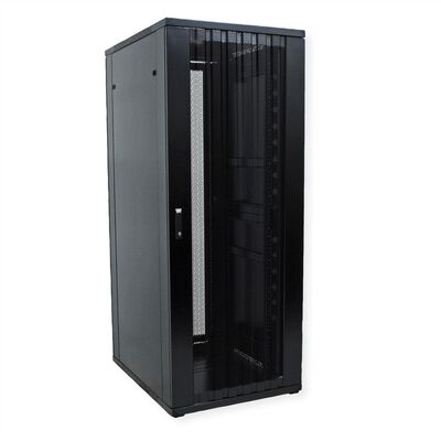 19" Rack na podlahu 42U, čierny, 2000x800x1000 mm (HxWxD)