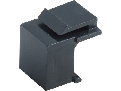 Modul záslepka Keystone, čierny