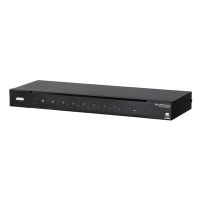 Video selektor/switch HDMI 8IN/1OUT, RS232, UHD 4K@60Hz, mont.set do 19"