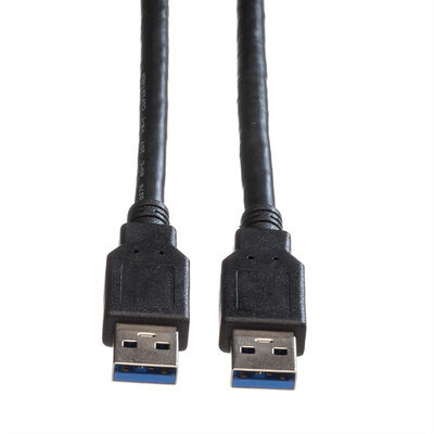 Kábel USB 3.2 Gen 1, A-A M/M 1.8m, 5Gbps, čierny