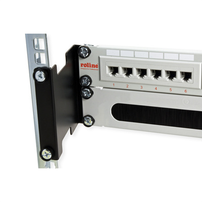 Adaptér pre zmenu inštalačnej hĺbky 101.5mm, 2U, čierny