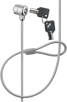Bezpečnostný zámok, na kľúč 1.5m (priemer lanka 4.5mm)
