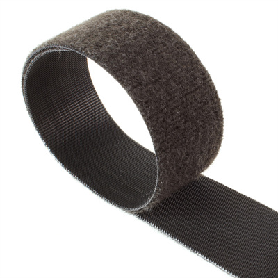 Káblový organizér suchý zips 25m návin, čierna farba, šírka 25mm, VELCRO® ONE-WRAP®