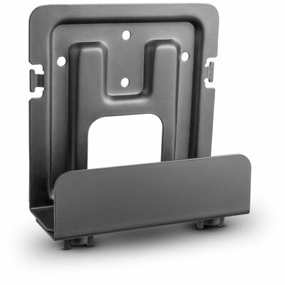 Držiak univerzálny pre média boxy (setobox, distribútor, switch), 41 - 69mm, kovový, čierny