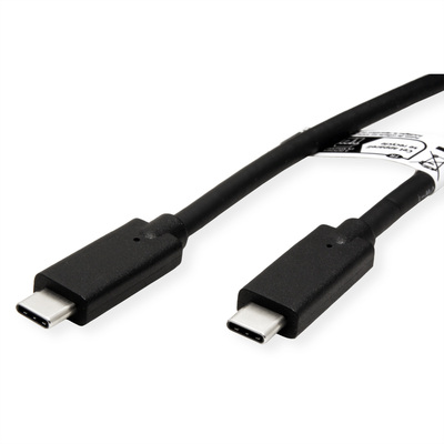 Kábel USB 3.2 Gen 2, Typ C CM/CM 7m, 10Gbps, PD 85w 20V5A, čierny