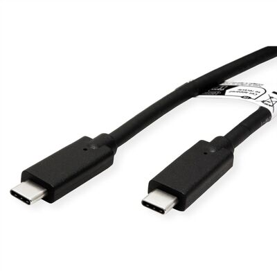 Kábel USB 3.2 Gen 2, Typ C CM/CM 7m, 10Gbps, PD 85w 20V5A, čierny