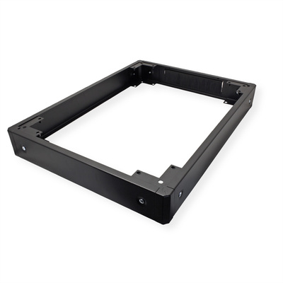 Podstavec pre sieťový kabinet, 600x800mm (ŠxH), čierny