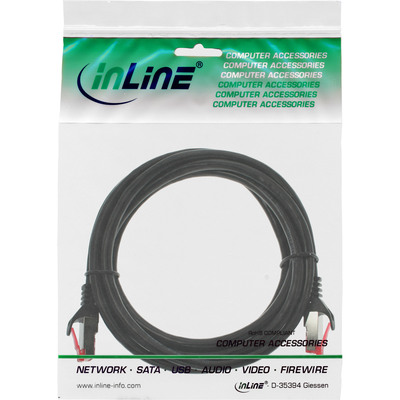 S/FTP (PiMF) Patchkábel LSOH 1.5m cat.6, čierny, Cu
