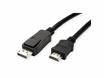 Kábel DisplayPort na HDMI M/M 4.5m, jednosmerný, max. 1920x1200 @60Hz, čierny