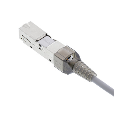 Spojka Keystone cat.6a, AWG22-AWG24 beznástrojový (toolless), SLIM