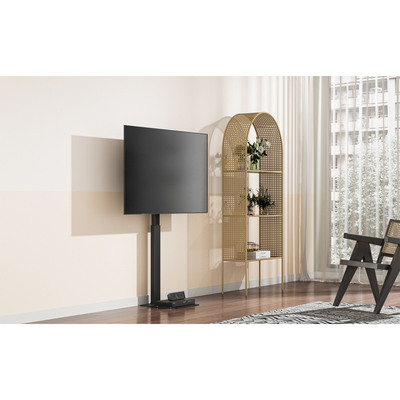 Držiak/Stojan pre TV 37-70", výška 139cm, max 40kg, VESA do 600x400, čierny
