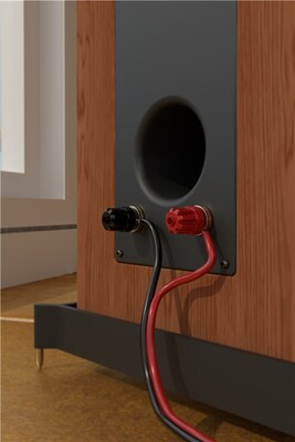 Reproduktorový kábel audio 2x1.5mm², 25m, pomedený, červeno/čierny