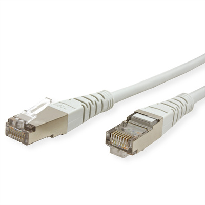 S/FTP Patchkábel 7m cat.5e, sivý, Cu
