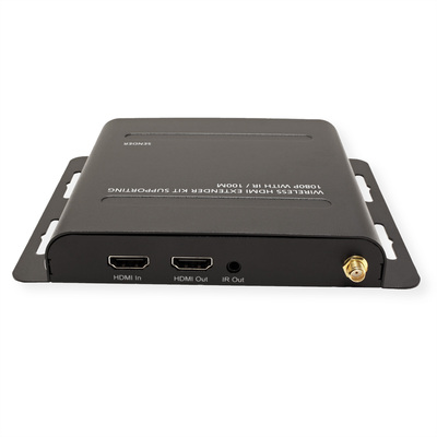 Wireless Audio/Video system, predĺženie HDMI do 100m, IR, s lokálnym monitorom "loop out"
