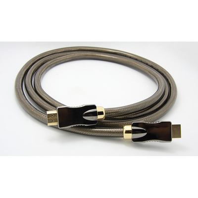 Kábel HDMI M/M 3m, High Speed+Eth, HDMI 2.0, 4K@60Hz 18G, pozl. konektor, čierny