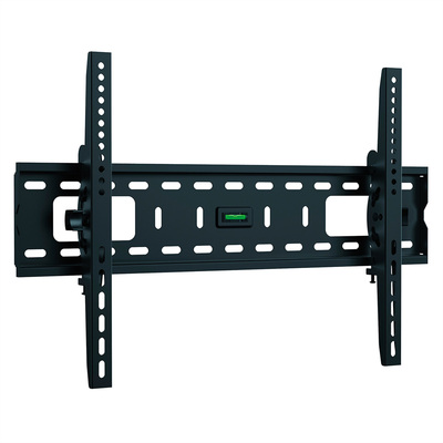 Držiak pre TV 37-70" na stenu, max 75kg, s náklonom +-10°, VESA do 600x400, čierny