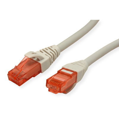 UTP Patchkábel LSOH 0.3m cat.6, sivý, CCA, Component Level