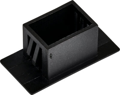Modul záslepka pre optické zásuvky E2000/SC simplex/LC-Duplex, čierna
