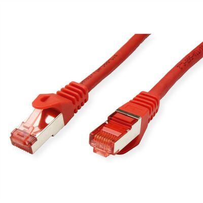 S/FTP (PiMF) Patchkábel LSOH 1m cat.6, červený, Cu, Component Level
