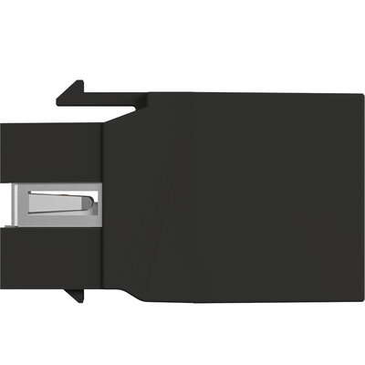 Modul USB A/A, Keystone, čierny
