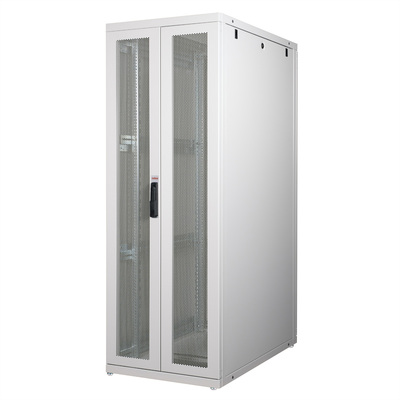 19" Rack na podlahu 36U, 1705x600x1000mm (HxWxD), PRO, Plexiglas, sivý
