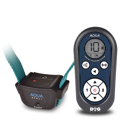 Elektronický obojok 300 AQUA spray, 2cm/max 75cm, modro-čierny