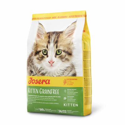 Krmivo pre mačky JOSERA KITTEN GRAINFREE,pre dospievajúce, gravidné a kojace mačky, 2kg