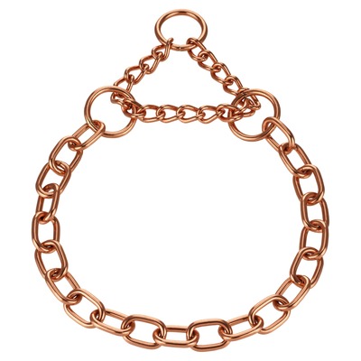 Obojok retiazkový sťahovací 4mm/65cm, obmedzovač, stredné oko, CUROGAN, HS