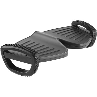 Podložka/opierka pod nohy, ernogomická, čierna