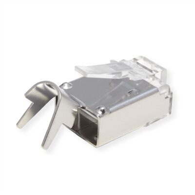 Konektor 8/8 RJ45 cat.6, tienený, na drôt/lanko, špeciálny skrátený, AWG 24-26, 10ks/bal