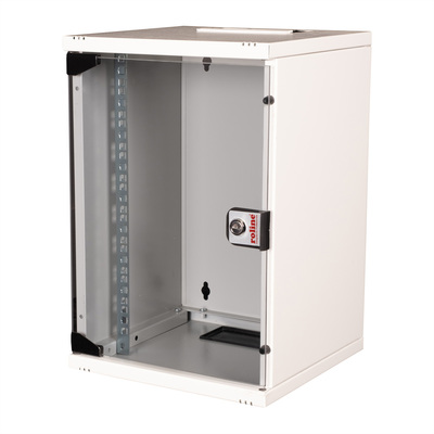 10" Rack na stenu 9U, sivý, 464x312x300 mm (HxWxD), RAL7035