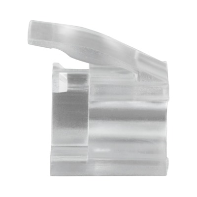 LC duplex clip, transparent 