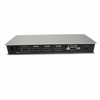 Video selektor/switch HDMI 4IN/1OUT prepínanie cez IR+ tlačidl. UHD 4K