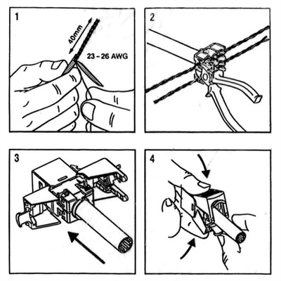 Konektor Keystone cat.6a, netienený, biely, beznástrojový (toolless), SLIM, ShortBody