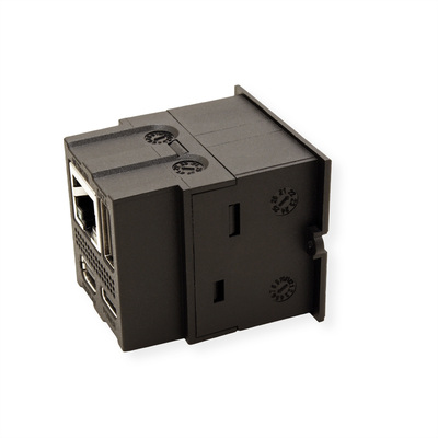 Modul pre BACHMANN, mini port replikátor pre PC, 2x USB A + C (PD 100W), RJ45, Mini DP, čierny