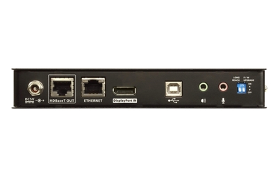 Predĺženie KVM cez TP do 100m, DisplayPort v1.2, USB, RS232, LAN, Audio (3,5mm jack), 4K@60Hz