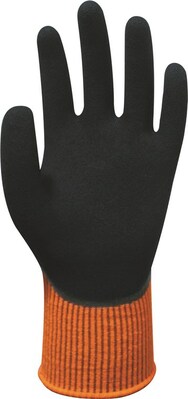 Pracovné rukavice Wonder Grip Thermo Lite WG-320, oranžové, veľkosť L/9