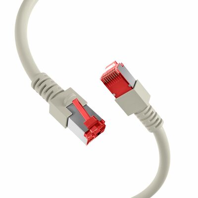 S/FTP (PiMF) Patchkábel LSOH 3m, cat.6, sivý, Cu