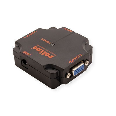 Video distribútor / splitter VGA 1IN/2OUT, 450MHz, MINI