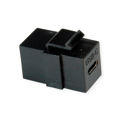 Modul USB 3.1 CF/CF, Keystone, čierny, 5Gbit/s