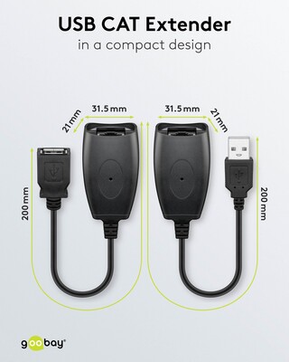 Predĺženie USB 2.0 cez TP do 40m