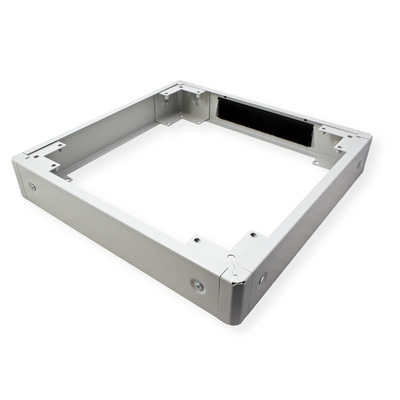 Podstavec pre sieťový kabinet, 600x600mm (ŠxH), sivý