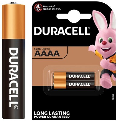 Baterka DURACELL Ultra Power Alkalická LR61 (2ks) 1.5V 500mAh (AAAA 4061 MN2500) 2BL