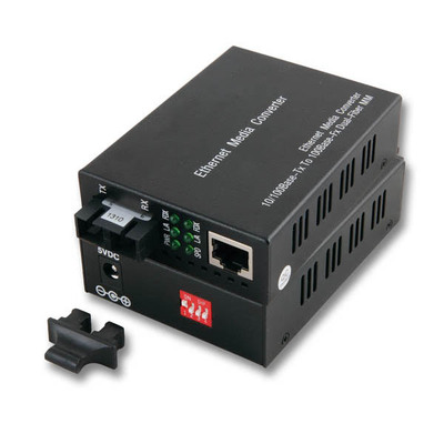 Konvertor Fiber (SC) na RJ45 100Mbit, singlemode