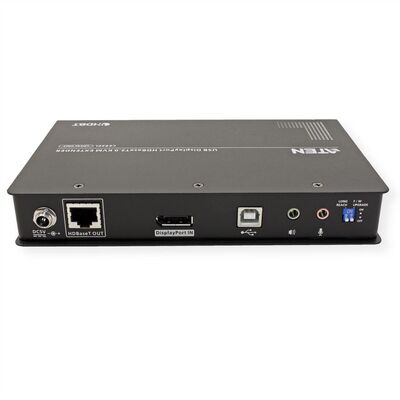 Predĺženie KVM cez TP do 100m, DisplayPort v1.2, USB, RS232, LAN, Audio (3.5mm jack), 4K@60Hz