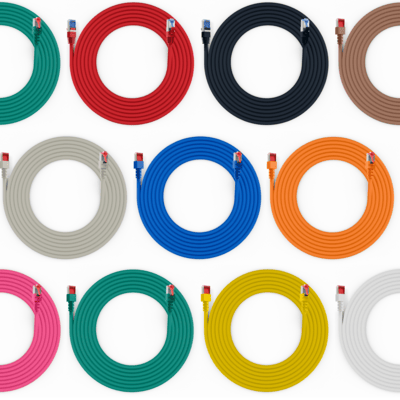 S/FTP (PiMF) Patchkábel LSOH 7.5m, cat.6, sivý, Cu