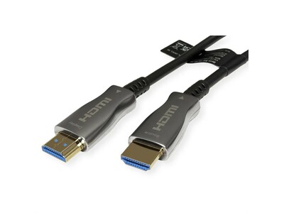 Kábel HDMI M/M 20m, Ultra High Speed+Eth, 4K@60Hz, HDMI 2.0, čierny, jednosmerný, aktívny